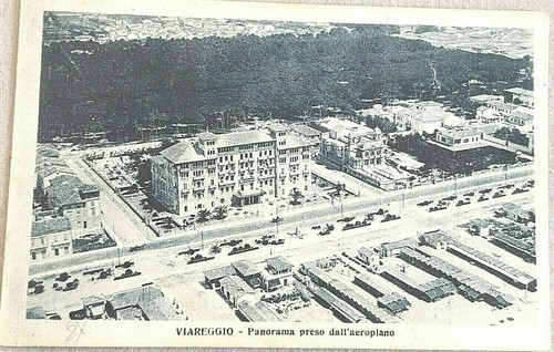 Antica cartolina viareggio - cartolina,