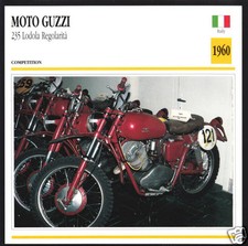 Moto Guzzi 235cc Lodola Regolarita Italia 1960 Foto Spec Scheda Info