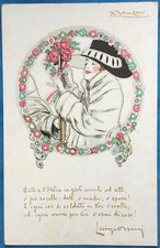 CARTOLINA ILLUSTRATORE MAUZAN