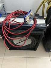 Subwoofer alpine Sbe 1243 800w + Amplificatore Audison Srx 2s + Cavi Di Potenza