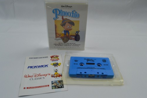Pinocchio audio book cassette - pinocchio,