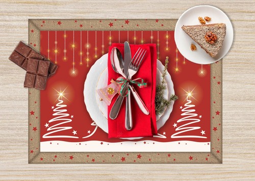 Tovagliette americane natale - americane,