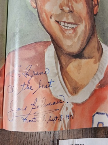 Rivista firmata jean beliveau - jean,