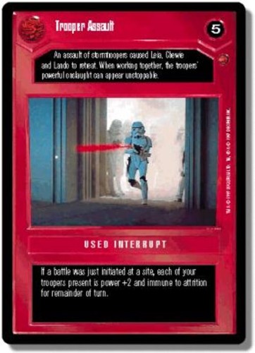 Trooper assault star wars ccg - trooper,