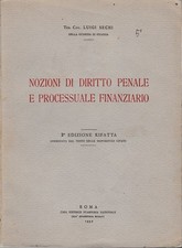Nozioni di diritto penale e