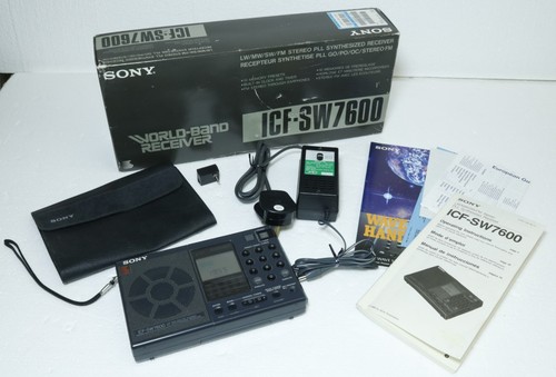 Sony icf sw7600 sw fm - sony, lw/mw/sw/fm