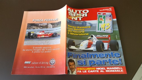 Autosprint 1993 senna - senna,