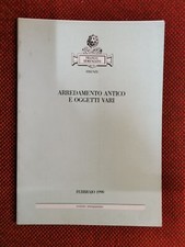 Semenzato Asta Arrdamento Antico E Oggetti Vari 021990 L2 auction catalog ^