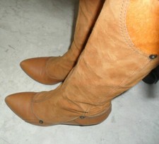 Particolari Stivali MISS SIXTY in Pelle Csamosciata e Cavallino n 37 AFFARE