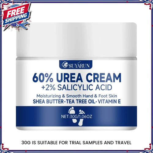 Crema piedi urea per - 60%,