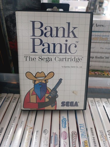 Sega master system bank panic - master,