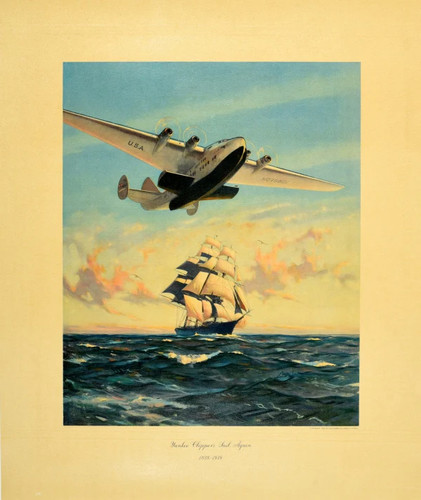 Yankee clipper flying - clipper,