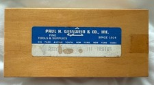 PAUL H. GESSWEIN & CO.,INC pietra rubino n. 111 strumento medio affilatura New York