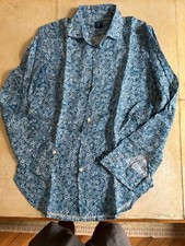 camicia uomo stampata LINO 