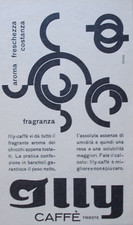 Pubblicità Advertising Ritagli Italian 1960 ILLY CAFFE' TRIESTE aroma freschezza
