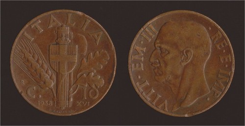 Centesimi 1938 impero - impero,