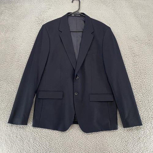 Giacca blazer zara uomo - 44, blu