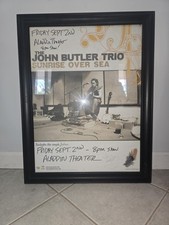 John Butler Trio Poster The Sunrise Over Sea March 8 With Guitar Framed And...