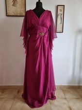 Abito da sera o da cerimonia elegante Fashion New York Paris ciclamino