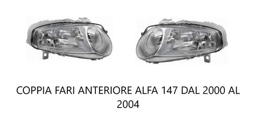Coppia fari anteriore destro - coppia,