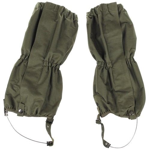 Ghette mfh verde con zip - ghette,