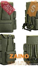 Zaino Trekking 130L  Escursionismo Alpinismo Trekking Pesca Campeggio