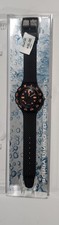 Vintage 1990 Swatch Scuba 200 Barrier Reef SDB100 Quartz Wach NOS in scatola FUNZIONANTE