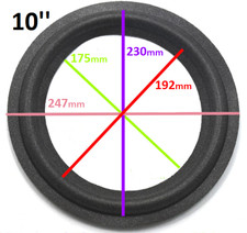 Woofer 25 cm bordo di