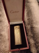 accendino cartier argento