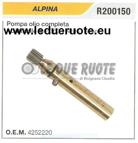 4252220 pompa olio completa - pompa,
