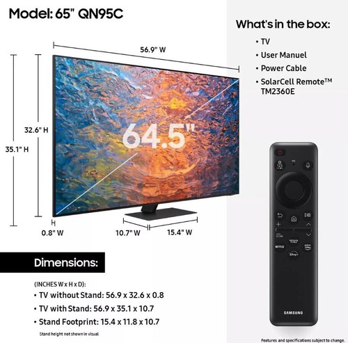 Samsung qn95c qled - qn95c, tv