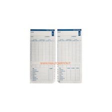 Schede marcatempo  per orologi