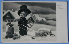 ILLUSTRATED HAPPY NEW YEAR B/W