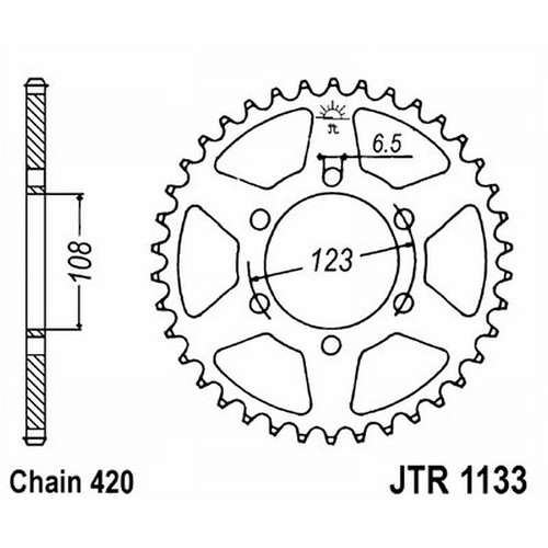 Corona 1133 z65 derbi - jt, 50