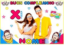 CIALDA PERSONALIZZATA senza glutine per TORTE di TE contro ME