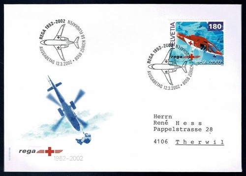 Se65 svizzera 2002 - fdc, 50