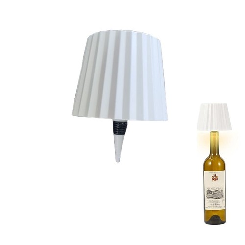 Lampada led bottiglia - bottiglia, tappo
