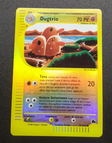 Dugtrio reverse 144 - reverse, 52/144