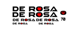 adesivi bici -  8 adesivi  De Rosa 70 - stickers De Rosa 70  - kit  Adesivi bici