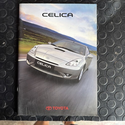 Depliant toyota celica - celica, 2002