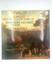 Vivaldi – Salvatore Accardo, I Musici – Concerti Op. 12 Nr. 3 - 6 [MINT]