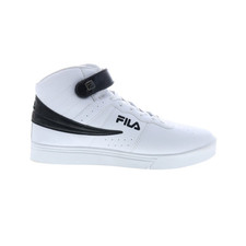 Scarpe sneakers uomo Fila Vulc 13 Patent Flag bianche sintetiche lifestyle