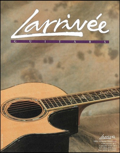 Pubblicità chitarra acustica
