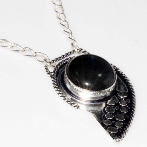 Splendida collana onice nera - collana,