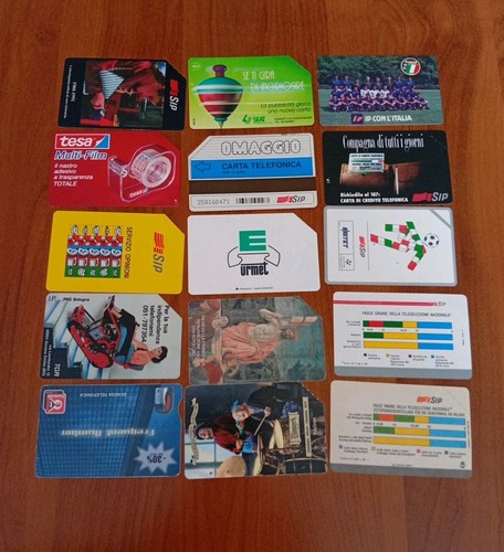 Lotto schede telefoniche - ,