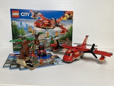 Lego City 60217 Aereo antincendio Completo Ottime