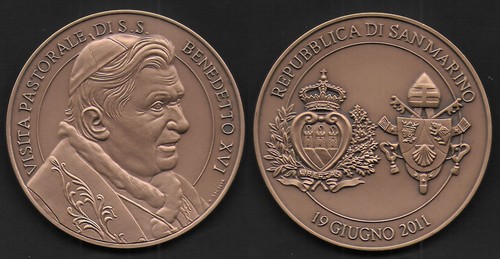 2011 san marino medaglia - san, di