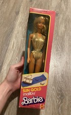 Mattel Sun Gold Malibu Barbie bambola vintage