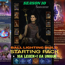 DIABLO 4🌞STAGIONE 10🔥ILLUMINAZIONE PALLA SORC BUILD✨ARTICOLO COMPLETO x10✨100M oro