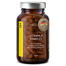 Complesso vitaminico B alto dosaggio - tutte le vitamine del gruppo B colina e inositolo - 120 capsule